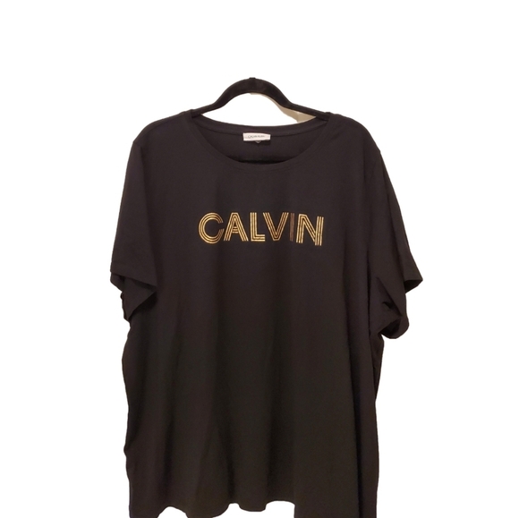 🍁Calvin Klein Plus Size T-shirt  3X - Picture 2 of 4
